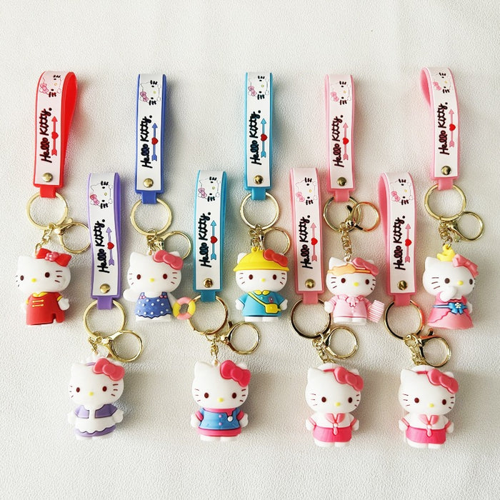 Wholesale PVC Cartoon Doll Keychain JDC-KC-WuYi121