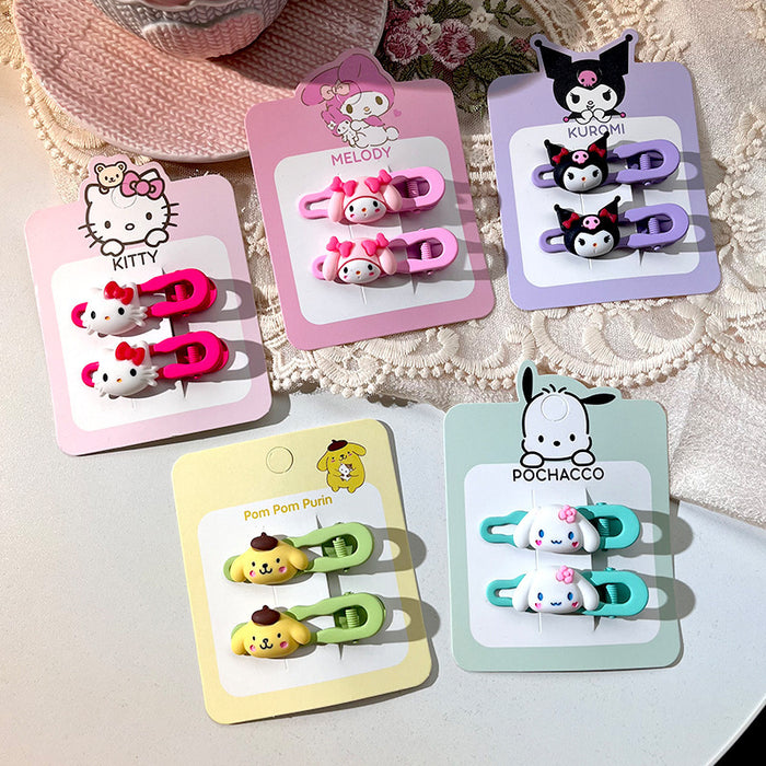 Wholesale Cute cartoon duckbill clip for children' s hair clips,  side bangs clip