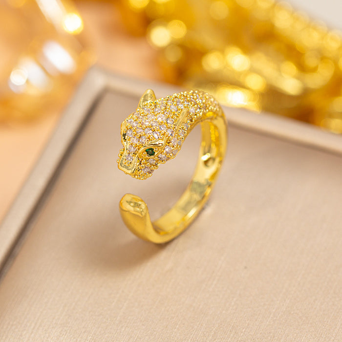 Wholesale Vintage Gold Plated Geometric Hollow Out Ring Adjustable Jewelry Accessory MOQ≥2