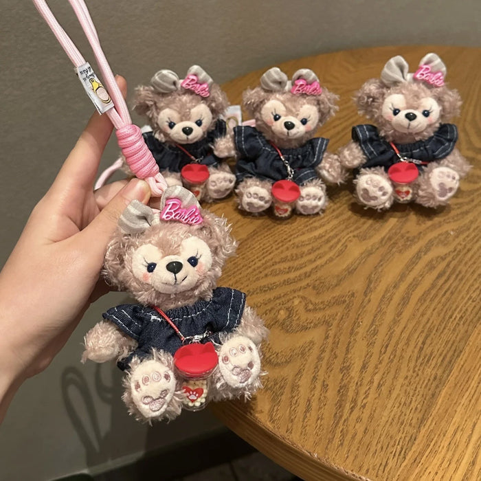 Wholesale Handmade Doll Bag Gift Bear Plush Car Keychain Pendant