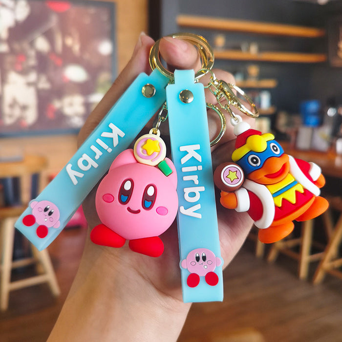 Wholesale Cartoon Silicone Doll Keychain JDC-KC-Tingm301