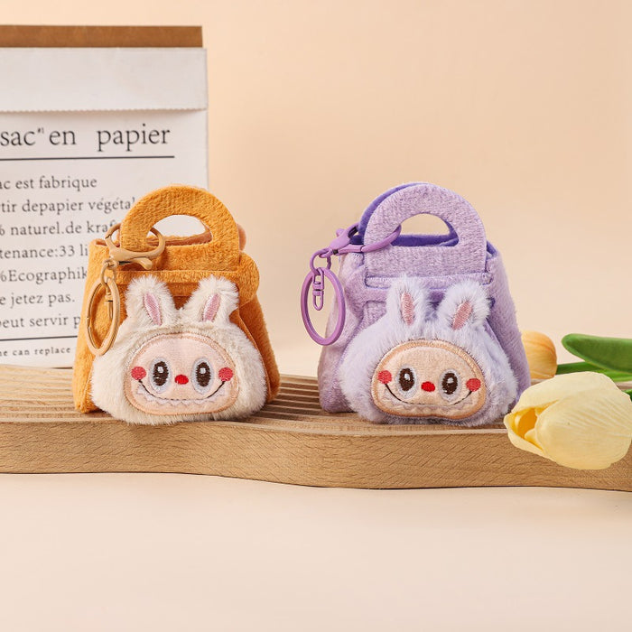 Wholesale  Coin Purse Cartoon Keychain Pendant Bag  Doll Machine Doll Storage Bag