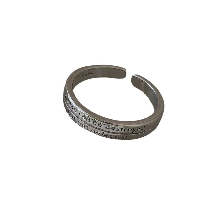 Wholesale  Silver  Ring Three-piece Set Women's Open Finger Ring Gift