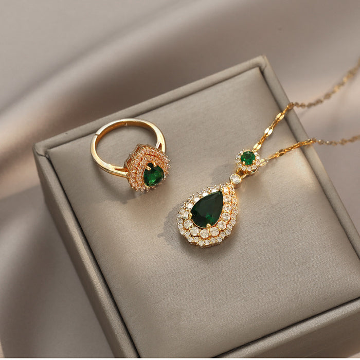 Wholesale Fashion necklace with micro inlaid zircon and full diamond, new minimalist and niche design, collarbone chain