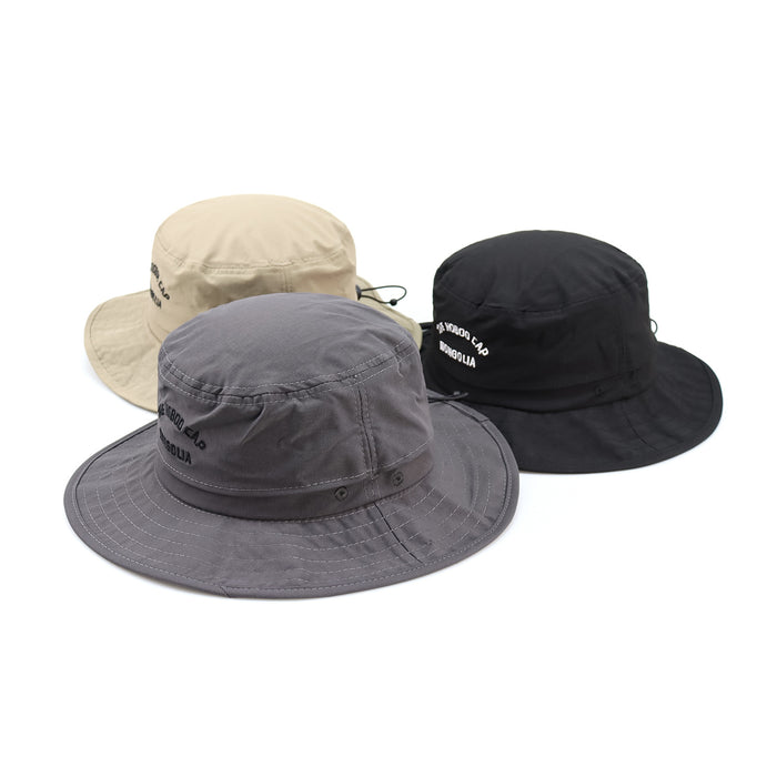 Wholesale Big brimmed fisherman hat camping sun protection and shading