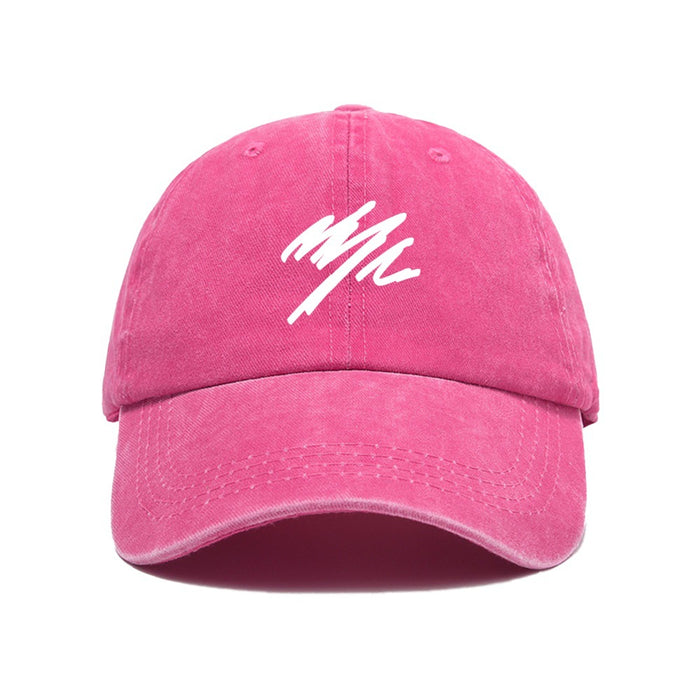 Wholesale Duck cap with simple letter print and deep top, versatile wide brimmed big toe baseball cap