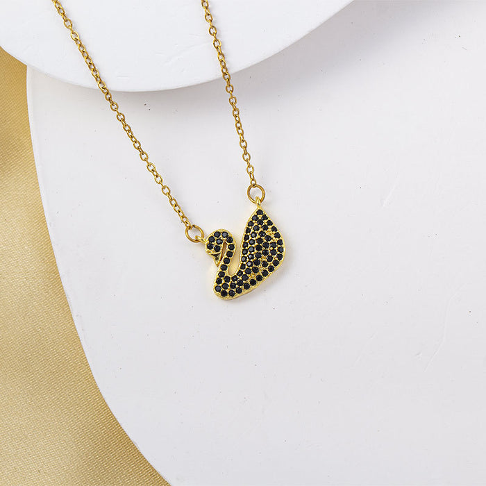 Wholesale Necklace for Women Gemstone Necklace Swan Pendant choker necklace