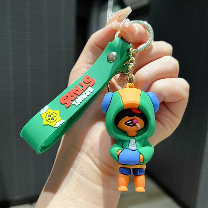 Wholesale Cartoon Game PVC Keychain JDC-KC-JinB031