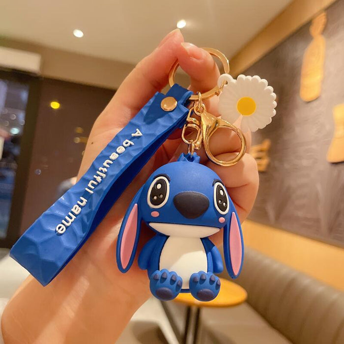 Wholesale Silicone Cute Cartoon Keychain JDC-KC-Chaow004