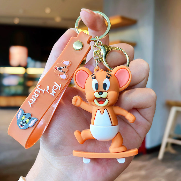 Wholesale Cartoon Cute PVC Keychain JDC-KC-NLu024