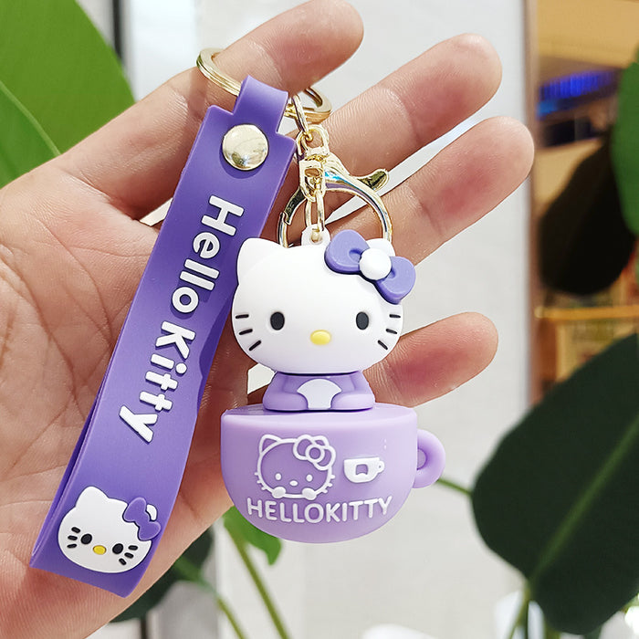 Wholesale Cartoon Silicone Anime Keychain JDC-KC-YiChang031