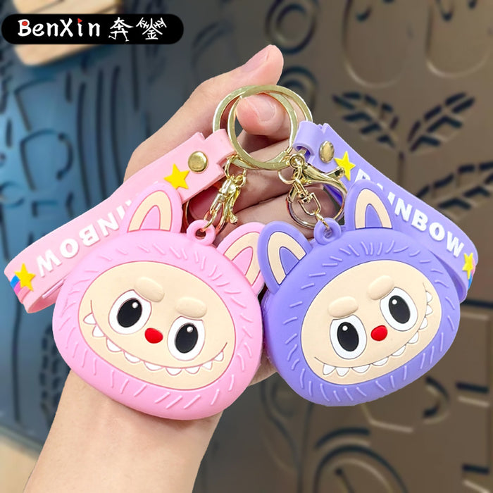 Wholesale Creative  Coin Purse Keychain School Bag Small Pendant Card Holder Lipstick Key Chain Kidsren' s Reward Small Gift