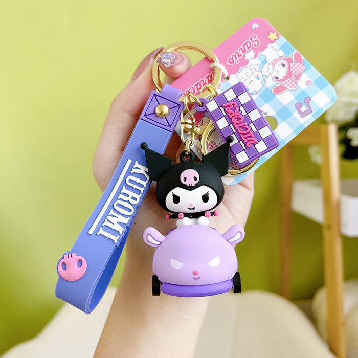 Wholesale Cartoon Family Car Doll Keychain JDC-KC-YanG001