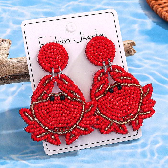 Wholesale animal beaded earrings