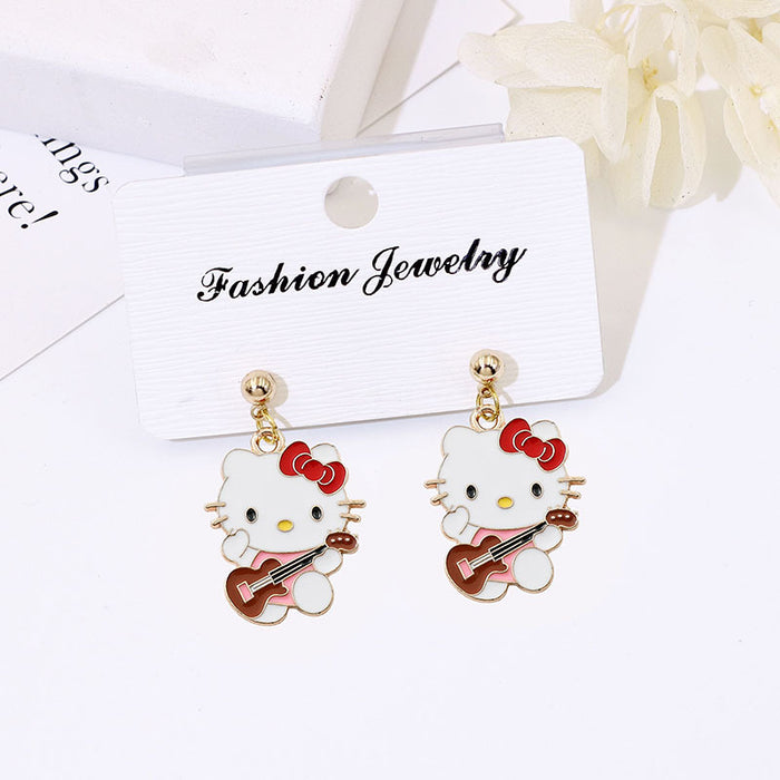 Wholesale S925 Silver Cartoon Earrings Flower Design Fashion Accessory Gift MOQ≥2