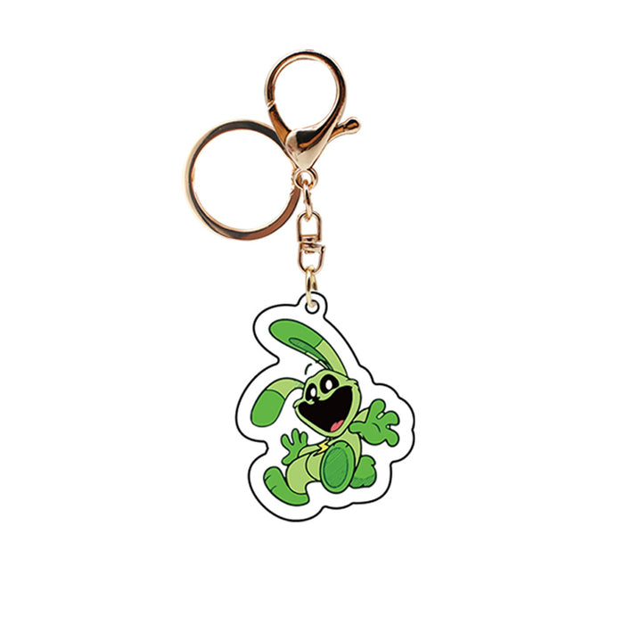 Wholesale Cartoon Smiling Animal Acrylic Keychains JDC-KC-HaoAn006