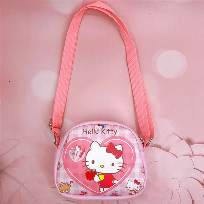 Wholesale PU Double-sided Printing Children's Messenger Shoulder Bag JDC-SD-YaLL003