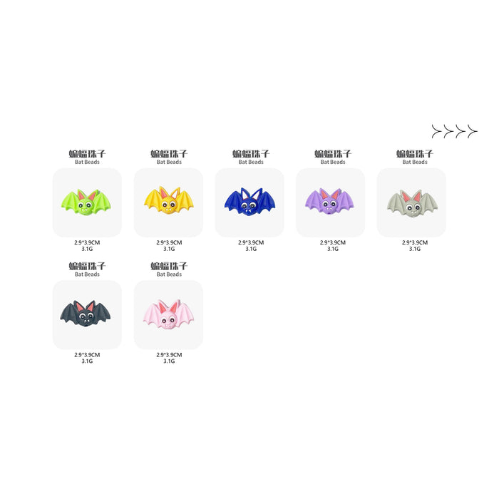 Wholesale 10pcs Food Grade  Silicone Bead Printing Silicone Beads Beaded Pen Silicone Bead Accessories