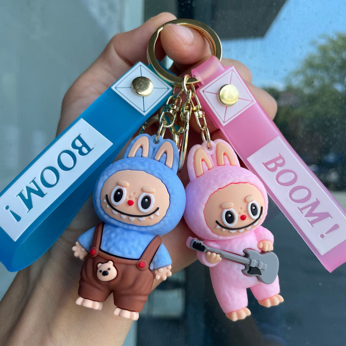 Wholesale Cartoon Little Sheep Keychain Pendant Cute Doll Backpack Car Key Chain Ring Gift