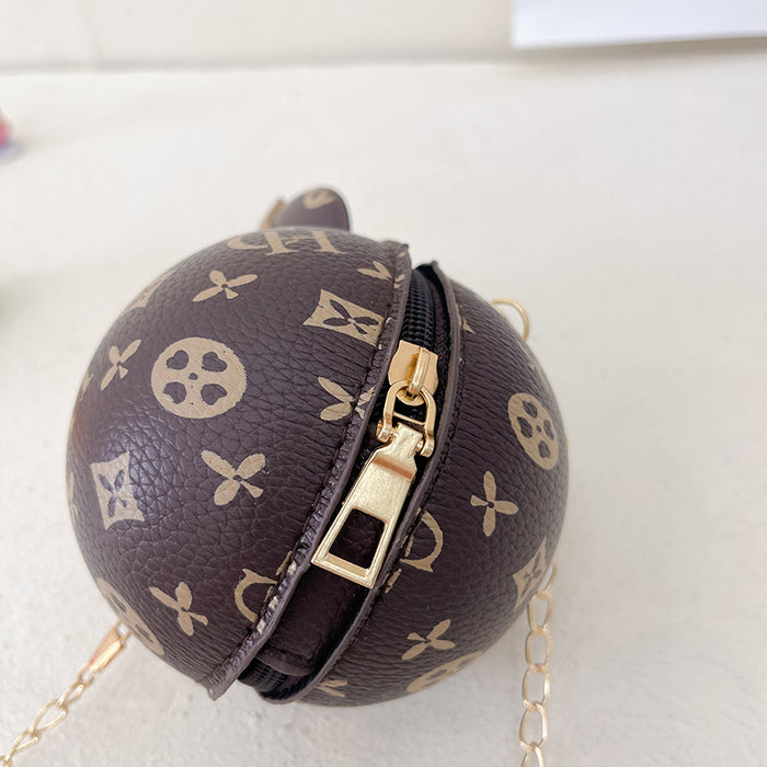 Wholesale PU Cartoon Cute Mini Round Bag JDC-SD-ZhuoQin004