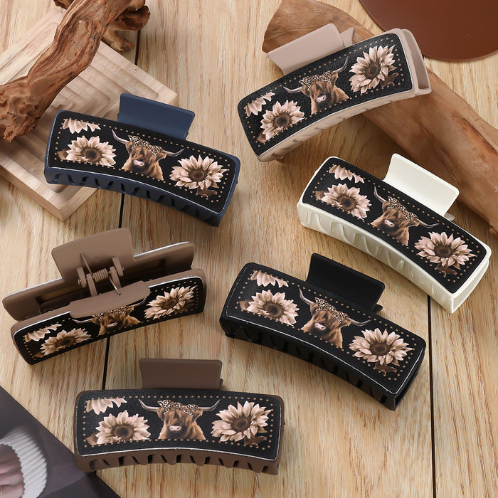 Wholesale large square clip shark clip Hair Clips