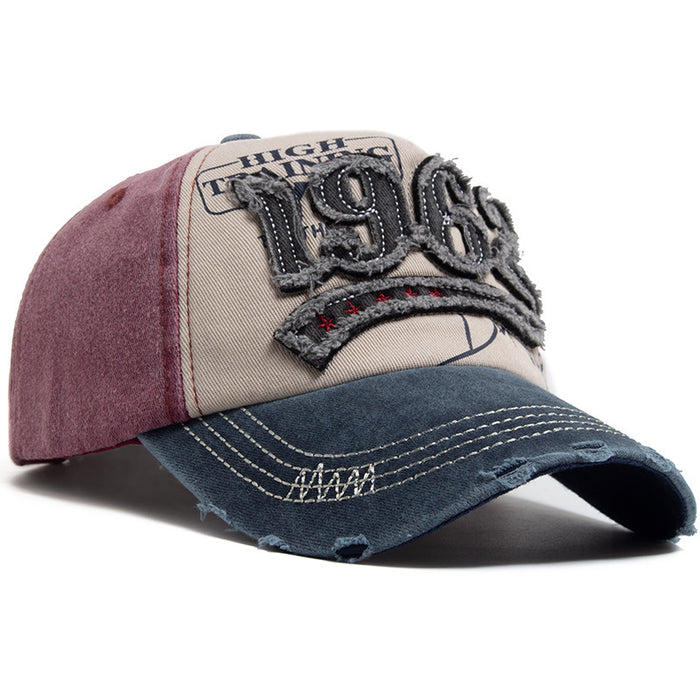 Wholesale Sun Hat Vintage Letter 1962 Number Baseball Cap