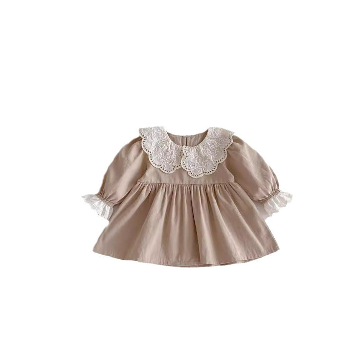 Wholesale Simple Lace Children Princess Dress JDC-CTS-WeiNiS020