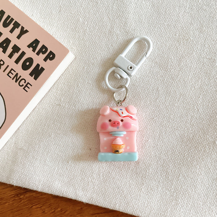 Wholesale Keychain pendant cartoon student girl hanging accessory with accessories