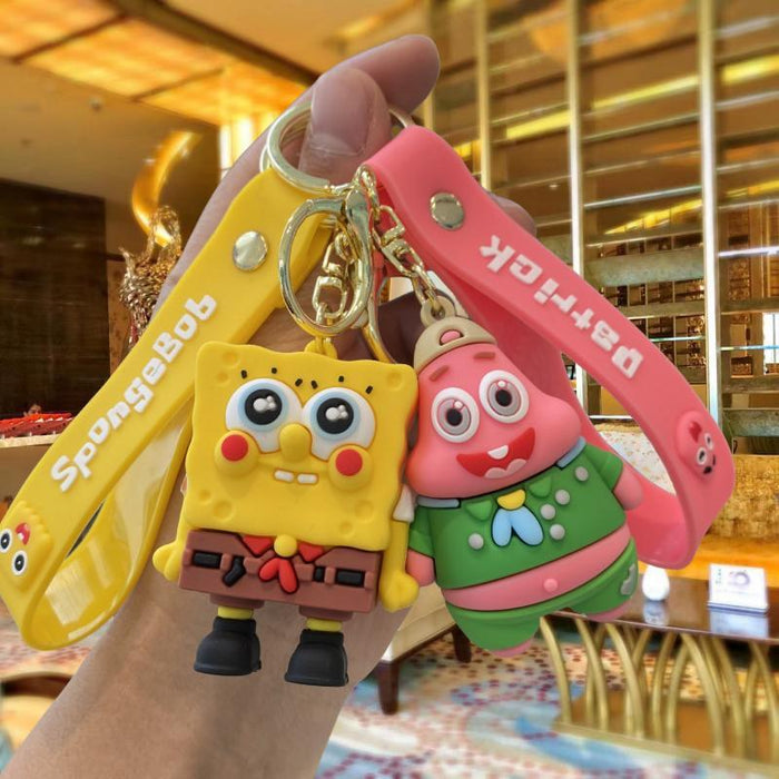 Wholesale Cartoon Silicone Keychain JDC-KC-MingT002