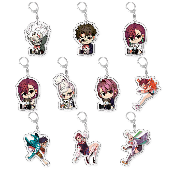 Wholesale Anime peripheral acrylic keychain