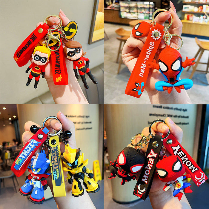 Wholesale Cartoon Doll PVC Keychain JDC-KC-YuanD004