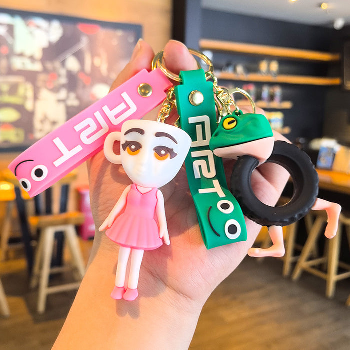 Wholesale Cartoon Peripheral Doll Pendant