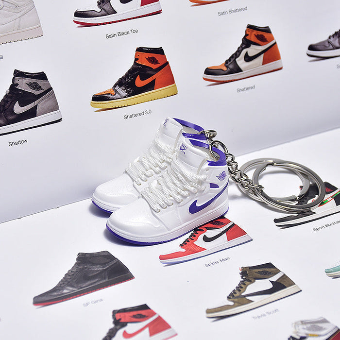 Wholesale Mini Basketball Shoes Keychain JDC-KC-LCheng001