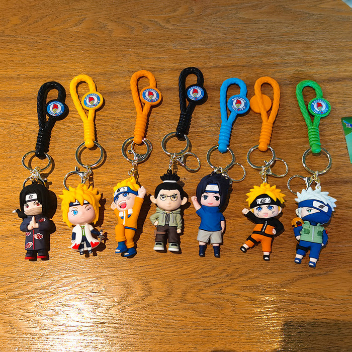 Wholesale Cartoon Doll Rubber Keychain JDC-KC-Tingm018