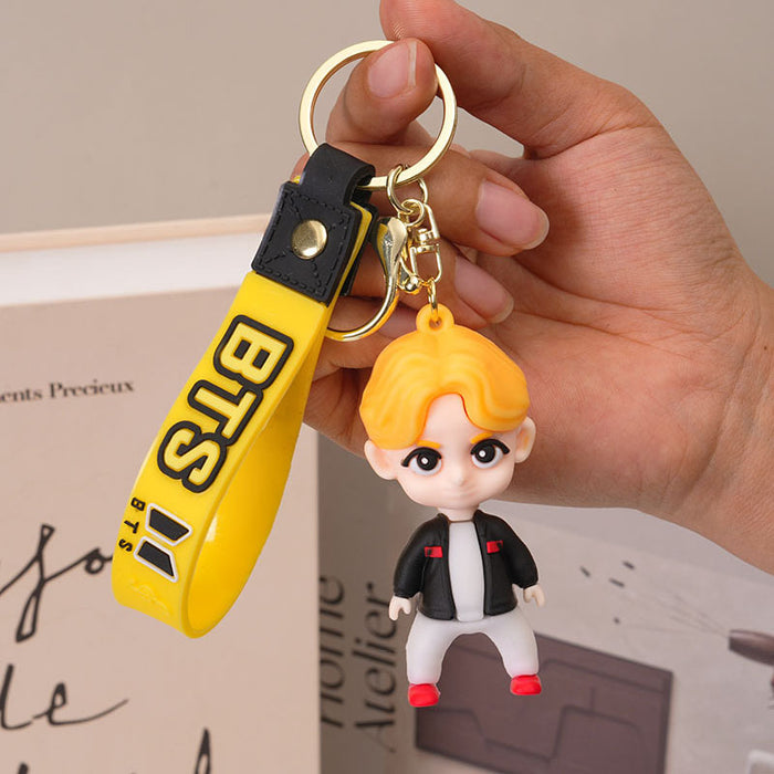 Wholesale Cartoon PVC Member Keychain Charm Bag Accessory MOQ≥2