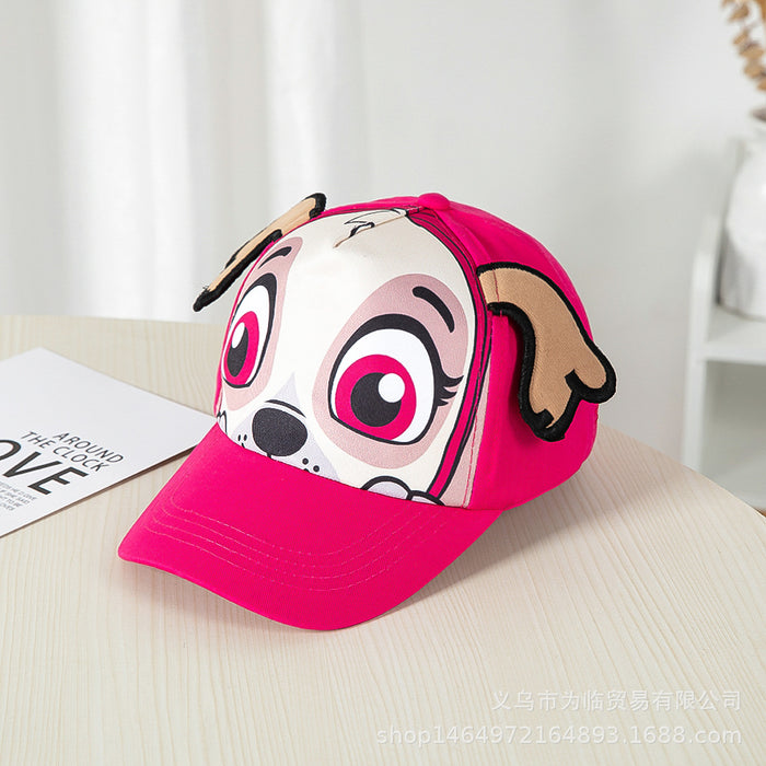 Wholesale Cotton Three-dimensional Children's Cartoon Dog Ear Printed Baseball Cap JDC-FH-XuanWei003