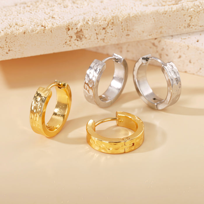 Wholesale Geometric Titanium Steel Earrings