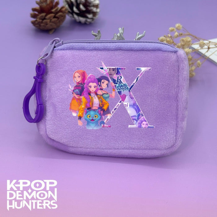 Wholesale Plush Anime Coin Purse Zipper Wallet K Pop  Cute Cartoon Design Unisex Fashion Accessory