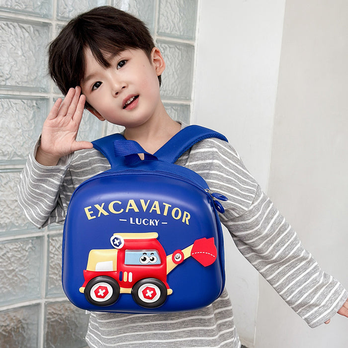 Wholesale Cute Boys and Girls  Children's Schoolbag Western Style  Lightweight Simple Small Schoolbag