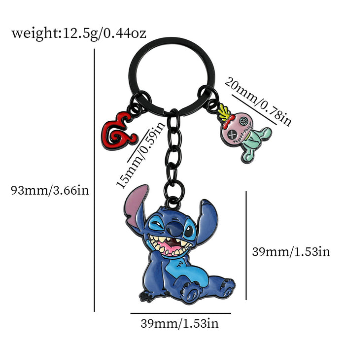 Wholesale Cute Cartoon Keychain School Bag Pendant JDC-KC-ShaoH007