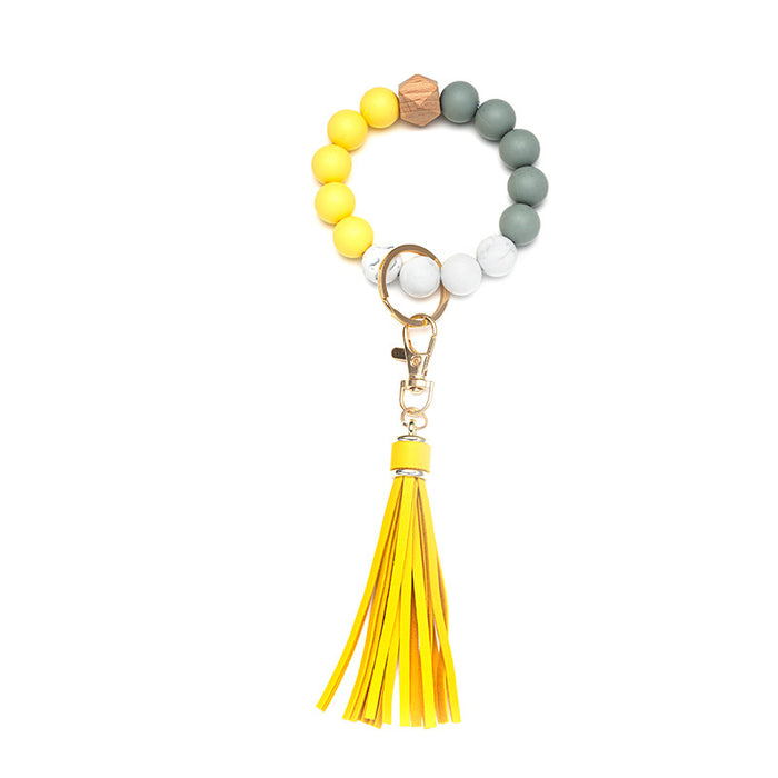 Wholesale Tassel Rhinestone Software Keychains