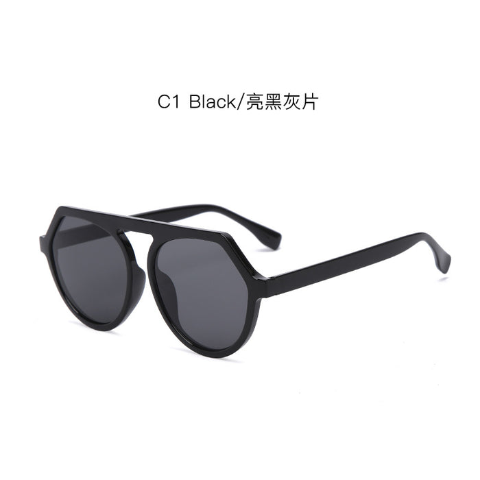 Wholesale Vintage Transparent Frame Sunglasses JDC-SG-XingLu MOQ201