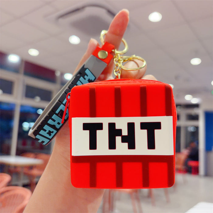 Wholesale Game Silicone Keychain