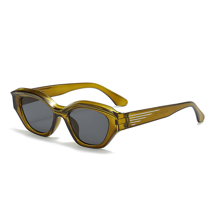 Wholesale Cat's Eye Sunglasses Sunglasses Showdown Concave Style Sunglasses