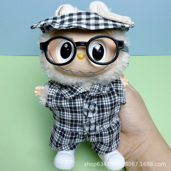 Wholesale Doll clothes can be worn and replaced with plush clothes and accessories