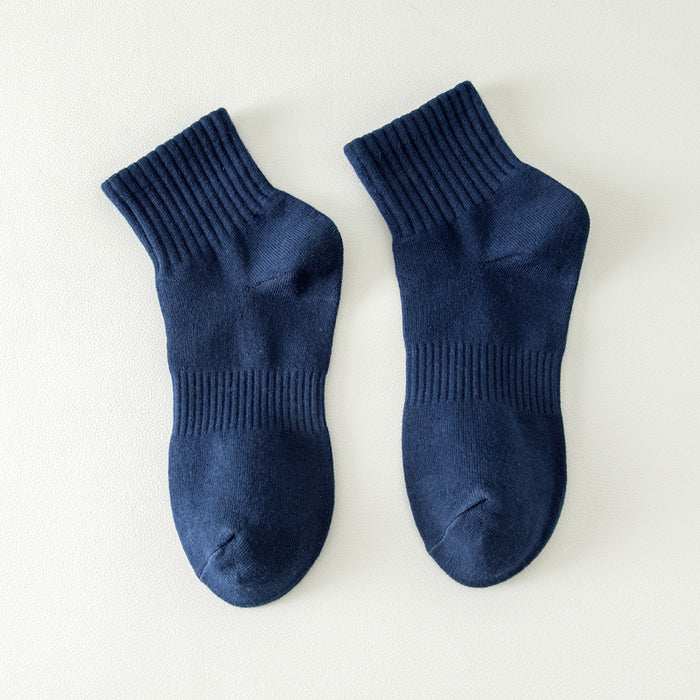 Wholesale Sports socks, mid tube socks, sweat absorbing, outdoor cycling, running socks, cotton