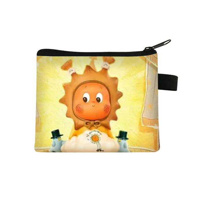 Wholesale Cute Star Children' s Cartoon Creative Girls Portable Storage Coin Purse Student Supplies