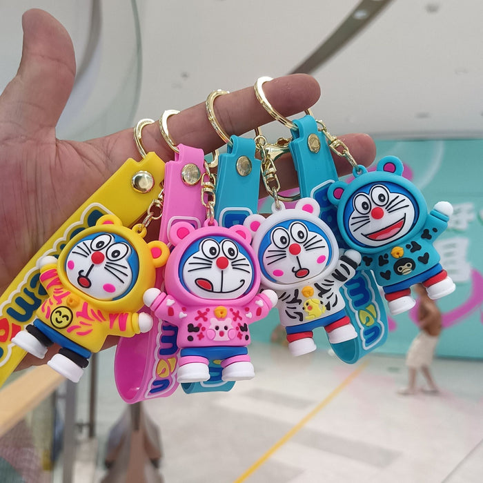 Wholesale Cartoon Silicone Doll Keychain JDC-KC-KuangK038