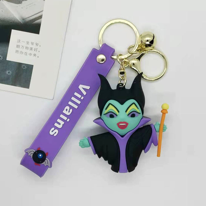 Wholesale Cartoon  Witch Doll Keychain Pendant Bag Car Keychain Accessories Blind Box Gift