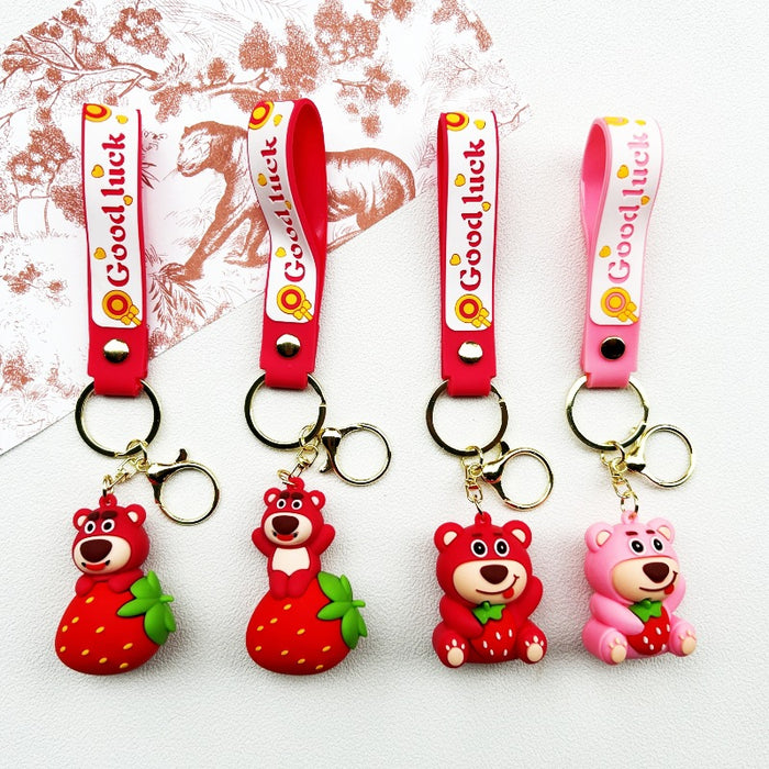 Wholesale PVC cartoon doll Keychain JDC-KC-WuYi094